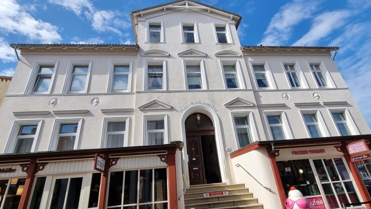 Haus Borkumitte Appartement Poseidon Eksteriør bilde