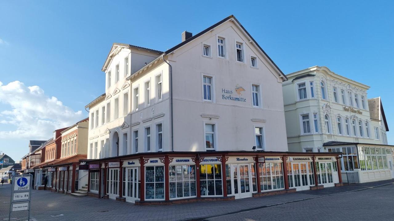 Haus Borkumitte Appartement Poseidon Eksteriør bilde
